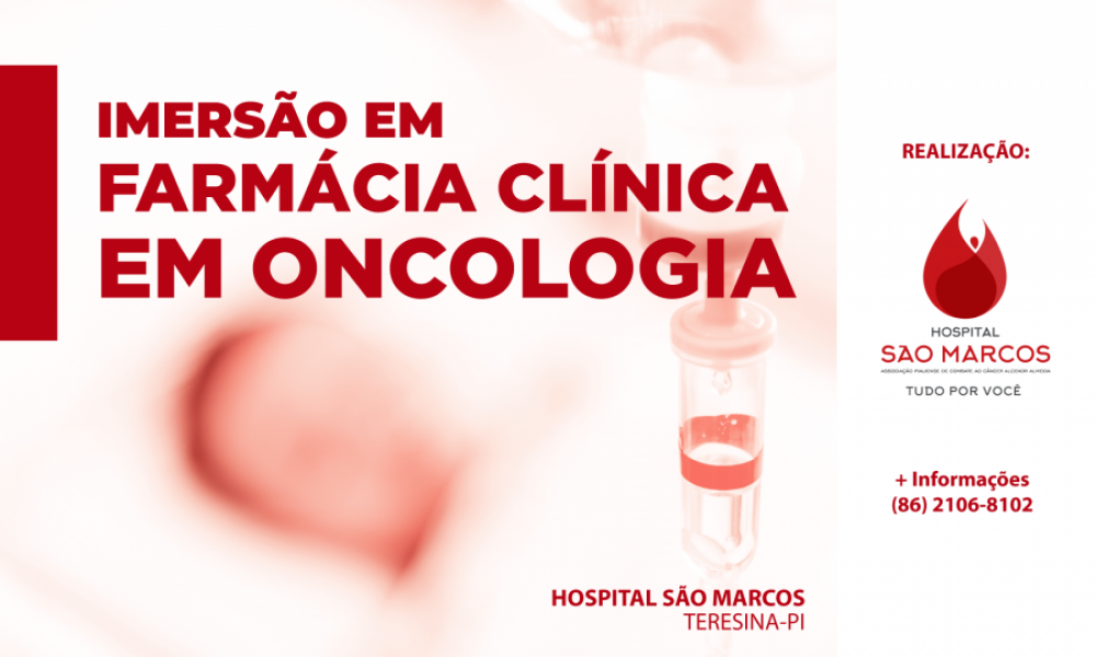 IMERSÃO EM FARMÁCIA CLÍNICA EM ONCOLOGIA