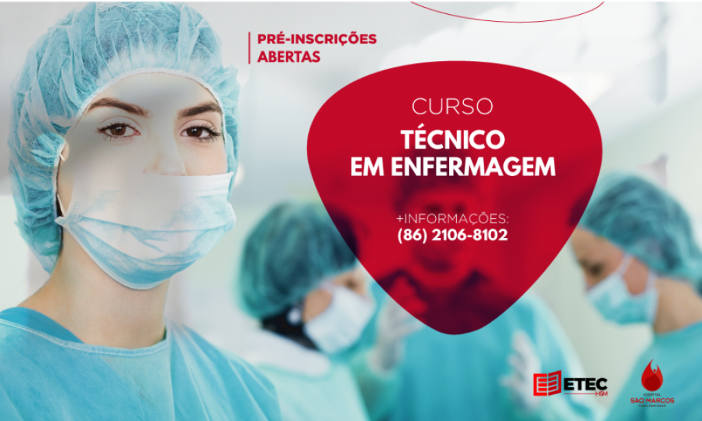 PRÉ INSCRIÇÃO - TÉCNICO EM ENFERMAGEM  