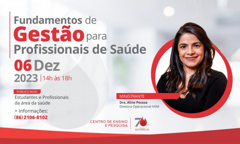FUNDAMENTOS DE GESTÃO PARA PROFISSIONAIS DE SAÚDE