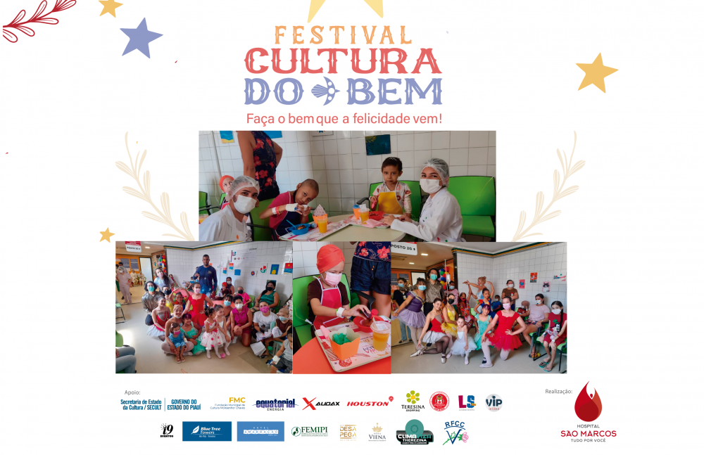 Oficina de culinária infantil encerra Semana da Criança do Festival Cultura do Bem 2022
