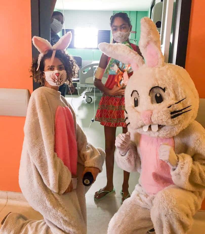 Celebração de Páscoa no Hospital São Marcos promete trazer alegria às crianças em tratamento do câncer